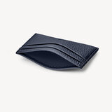 Slim Credit Card Holder Navy Pebble