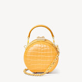 Micro Hat Box Meadow Patent Croc