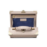 The Trunk Deep Shine Soft Taupe Croc