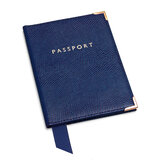 Passport Cover Navy Lizard