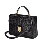 Mayfair Bag Deep Shine Black Croc