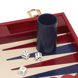17-inch Backgammon Set Berry Lizard
