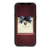 iPhone 12 Pro Max Case Deep Shine Chestnut Small Croc