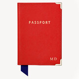Passport Cover Scarlet Saffiano