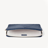 London Laptop Case Navy Pebble