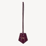 Perso Charm Deep Shine Bordeaux Croc