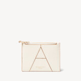 Small Essential 'A' Pouch Ivory Pebble