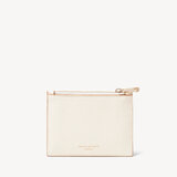 Small Essential 'A' Pouch Ivory Pebble