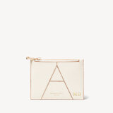 Small Essential 'A' Pouch Ivory Pebble