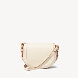 Small Stella Satchel Ivory Pebble