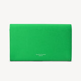 Classic Travel Wallet Bright Green Saffiano