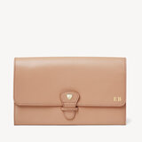 Travel Wallet with Removable Inserts Smooth Sand