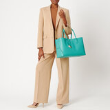 London Tote Chalkhill Blue Pebble