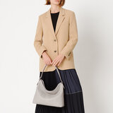 Aspinal Hobo Bag Cloud Pebble