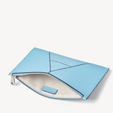 Large Essential 'A' Pouch Azure Blue Pebble