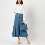 Midi London Tote Bluebell Pebble