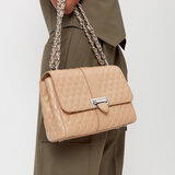 Large Lottie Bag Quilted Soft Taupe