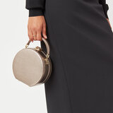 Hat Box Champagne Pebble