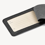 Luggage Tag Black Pebble