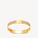 Enamel Bracelet Soft Taupe Enamel