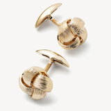 Fine Wire Knot Cufflinks 9ct Gold