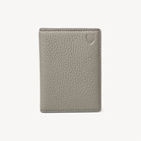 Double Fold Credit Card Holder Warm Grey Pebble