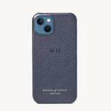 iPhone 13 Case Navy Pebble