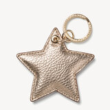 Star Keyring Champagne Pebble