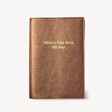 A5 Refillable Journal Bronze Pebble