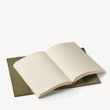 A5 Refillable Journal Fern Pebble