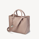 Midi London Tote Soft Taupe Pebble