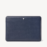 13-inch Slip Laptop Case Navy Saffiano