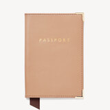 Passport Cover Smooth Sand