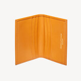 Double Fold Credit Card Case Smooth Mustard