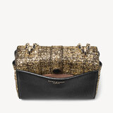 Lottie Bag Gold Glitter Tweed