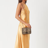 Lottie Bag Gold Glitter Tweed