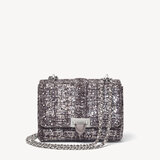 Lottie Bag Silver Glitter Tweed