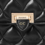Lottie Pillow Clutch Black Quilted Lambskin