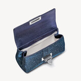 Micro Lottie Bag Blue Glitter