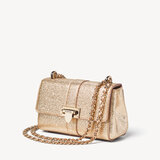 Micro Lottie Bag Champagne Glitter