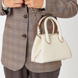 Mini Paris Bag Ivory Pebble