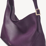 Aspinal Hobo Bag Amethyst Pebble