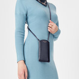 London Phone Case Navy Pebble