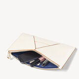 Large Essential 'A' Pouch Smooth Ivory