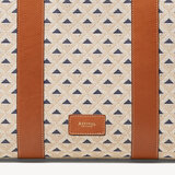 Henley Tote Jacquard Canvas & Smooth Tan