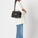 Large Lottie Bag Black Pebble