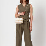Lottie Bag Ivory Pebble