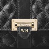 Lottie Bag Black Quilted Kaviar