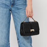 Lottie Bag Black Quilted Kaviar