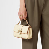 Micro Lottie Bag Ivory Pebble